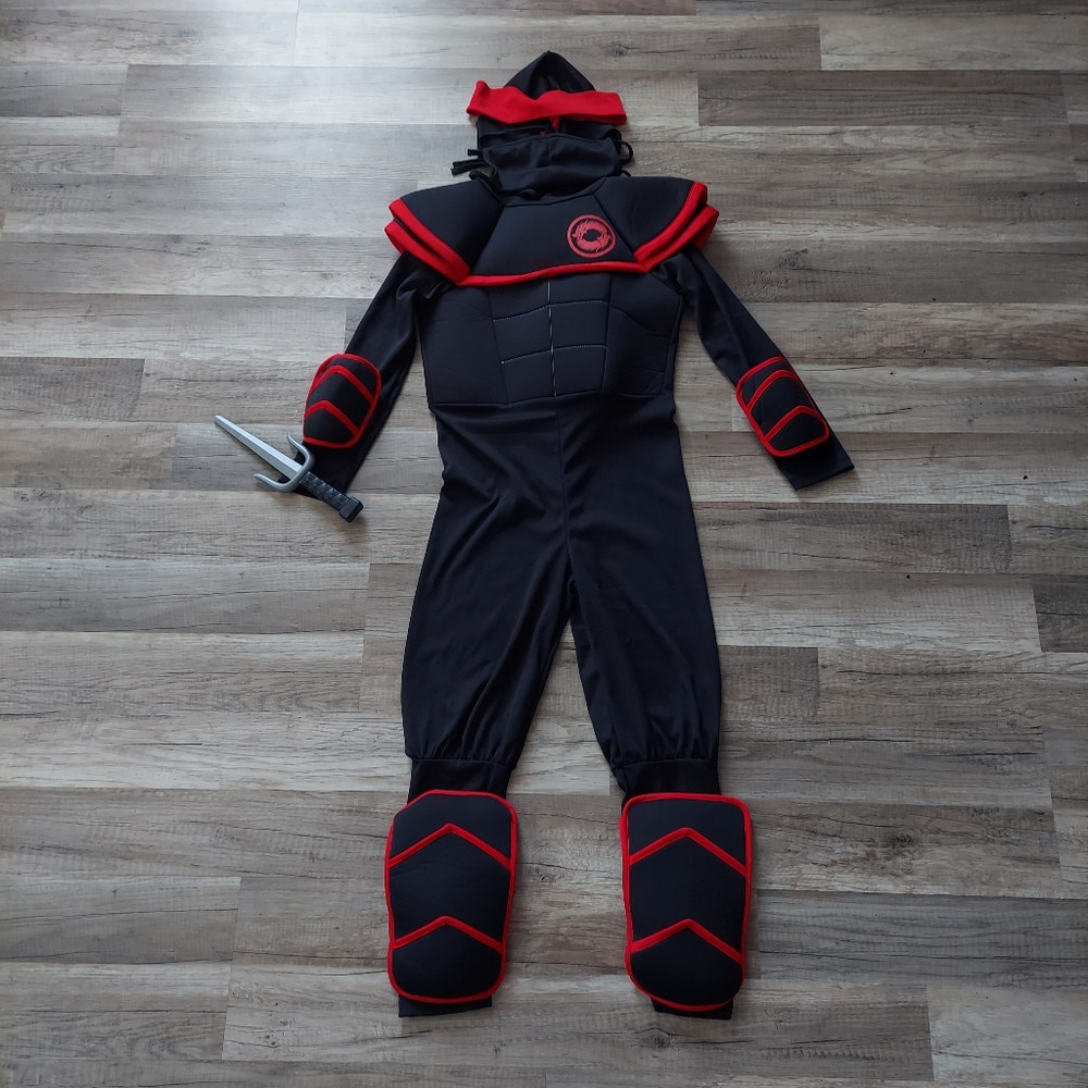 Kids Ninja Costume Small Halloween Dress Up